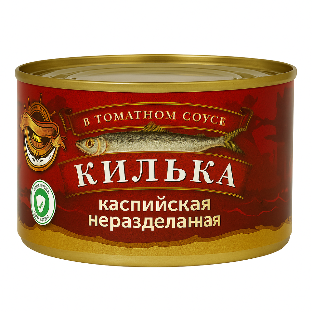 Килька Каспийская в томатном соусе 240 гр