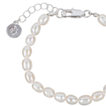 Браслет Fiore Luna String of Pearls Сarabiner CL4520 S