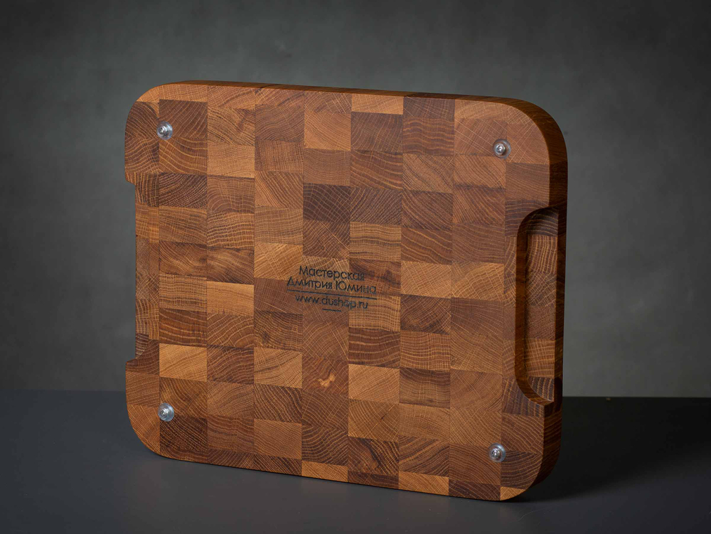 Доска дубовая 375x314x34