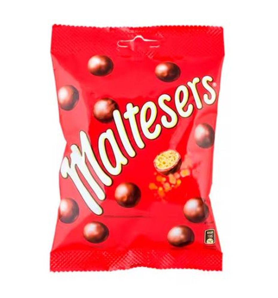 Шоколадные шарики Maltesers Original пакет 68гр