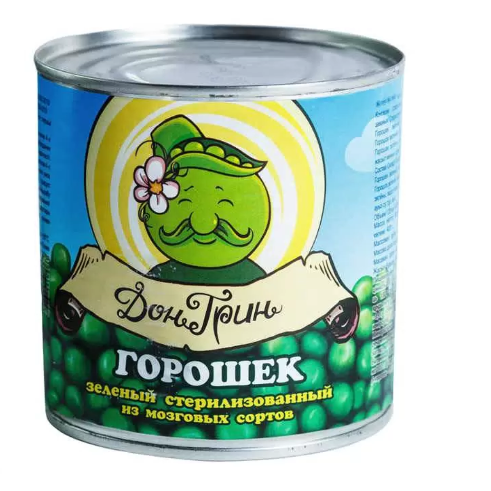 Горошек зеленый Дон Грин 400 гр