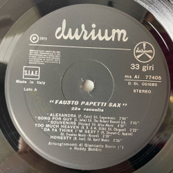 Винтажная виниловая пластинка LP Fausto Papetti Фаусто Папетти 28a Raccolta (Italy 1979)