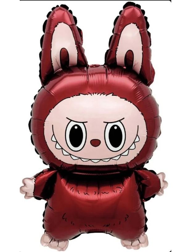 Шар-фигура, фольга, ПОД ВОЗДУХ , "Плюшевый эльф", коричневый (Falali), 27"/69 см