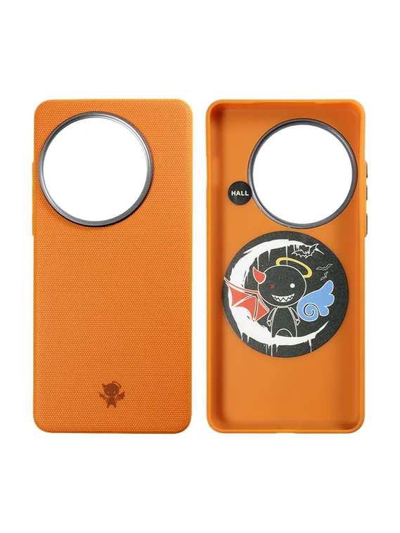 Защитный чехол для OnePlus 13 c MagSafe оранжевый (Orange)