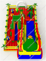 Надувной батут "Долина сказок"