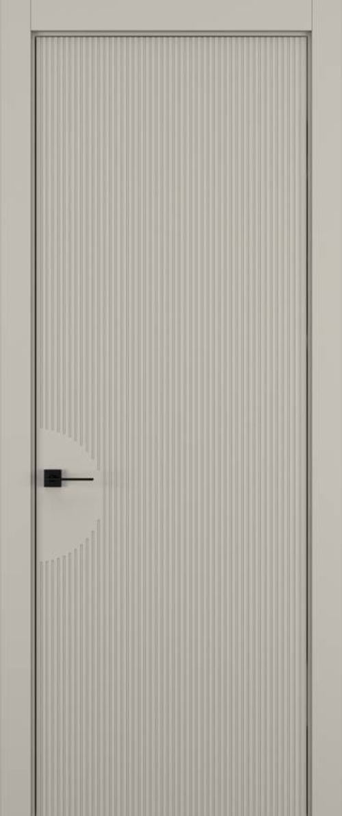 Дверь 6 VERTICAL Матовый Серый шелк