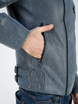 Кожаная куртка демисезонная косуха