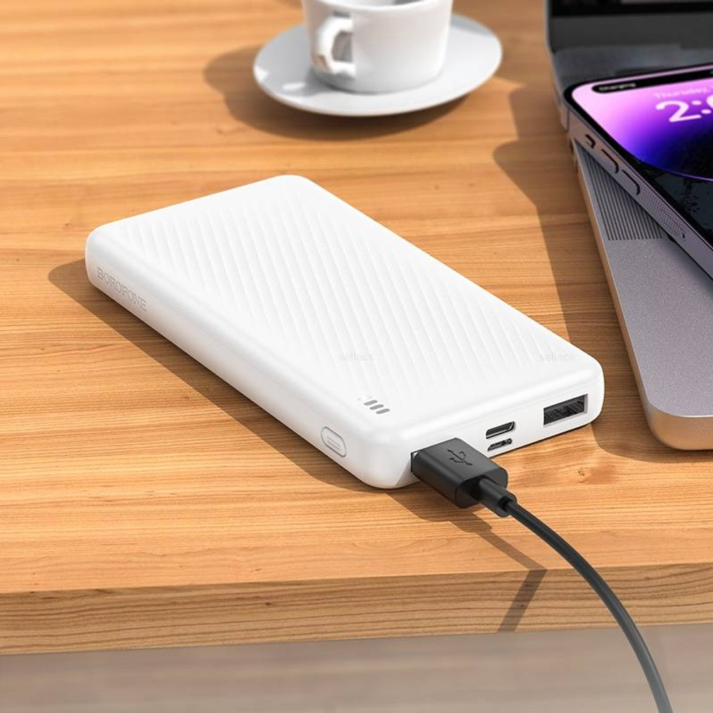Портативный аккумулятор Borofone BJ55 10000mAh (white)