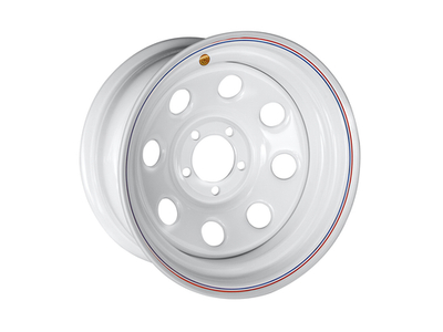 Диск усиленный стальной белый 5х114,3 8xR16 d84 ET-19