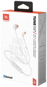 Беспроводные наушники JBL T115BT, белый