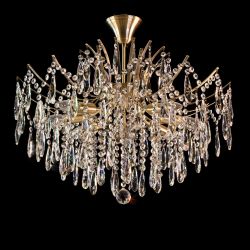 Citilux Селена CL302183 Люстра хрустальная Бронза