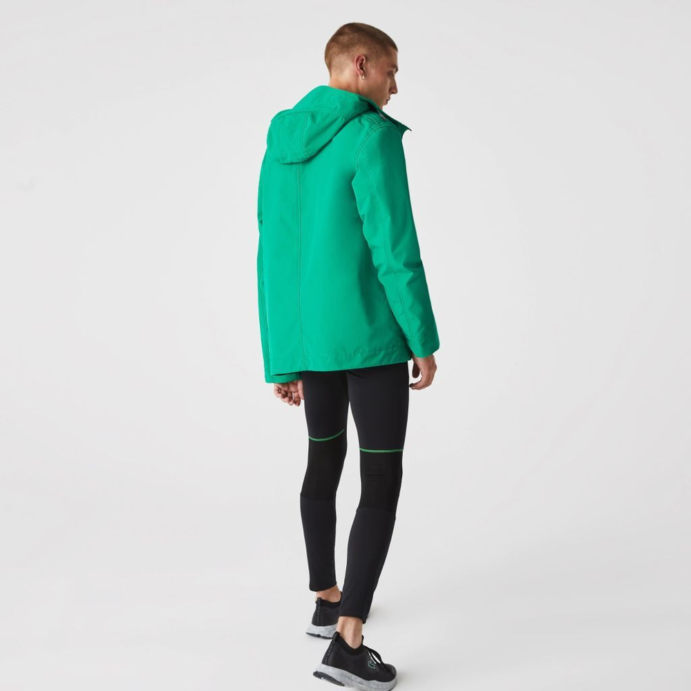 Мужские теннисные штаны Lacoste Men's SPORT Leggings - черный