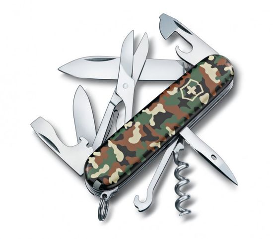 Складной нож Victorinox Мод. Climber Camouflage (91 мм) - 14 функций