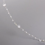 Гирлянда для дома НИТЬ «Льдинка» 5 м 50 ламп LED, 8 реж,IP-20, Теплый белый