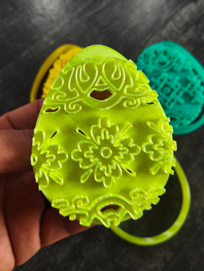 Штамп Яйцо пасхальное №4