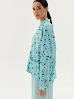 Рубашка пижамная DEW, голубой