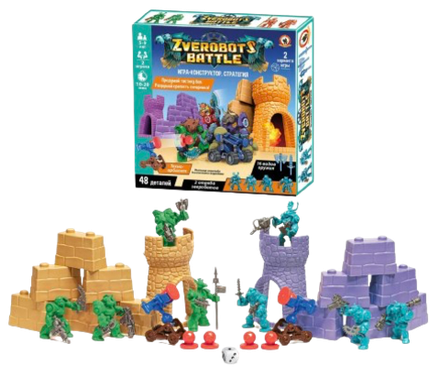 Игра-конструктор Zverobots battle. Битвы Звероботов