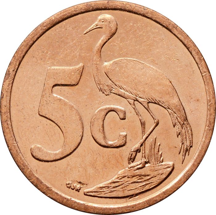 5 центов 2009 ЮАР