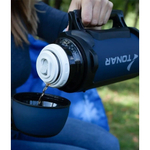 Термос TONAR (HS.TM-041) 1400ML (крышка-кружка с ручк, доп.пл.чашка, скл.ручки, ремень)
