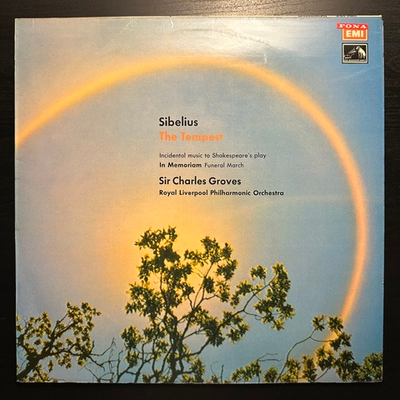 Сибелиус - Буря / Траурный марш (Англия 1973г.)