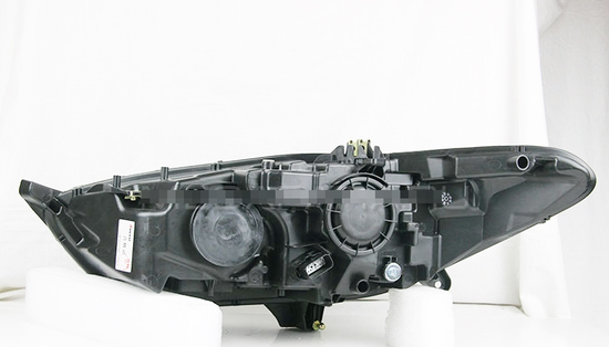 Передние фары Форд Мондео 5 2013-2019 V4 type [Комплект Л+П; ходовые огни; динамичный поворотник; электрокорректор;]