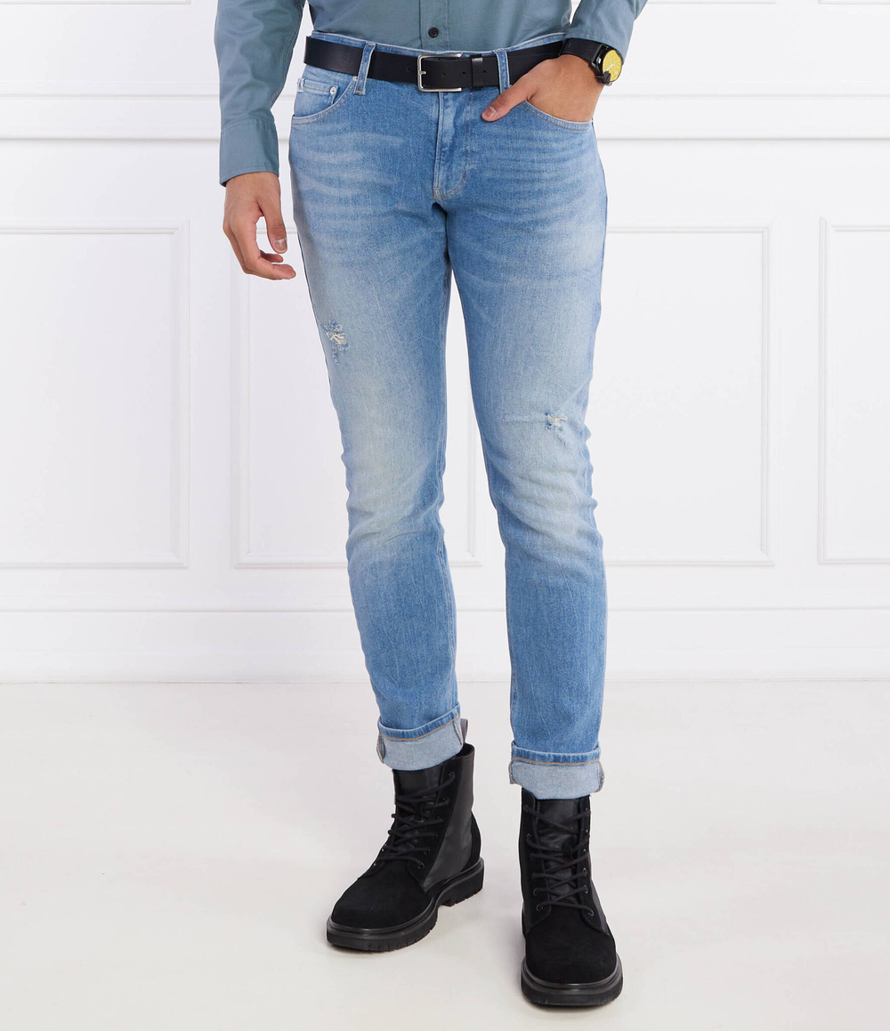 Джинсы CALVIN KLEIN JEANS - голубой(J30J324811)