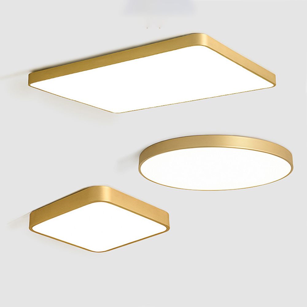 Потолочный Светильник Flims D30 Circle Brass By Imperiumloft