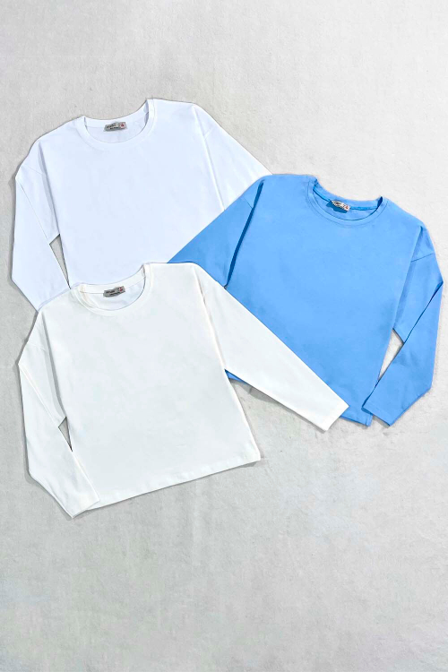 Лонгслив для девочек школа