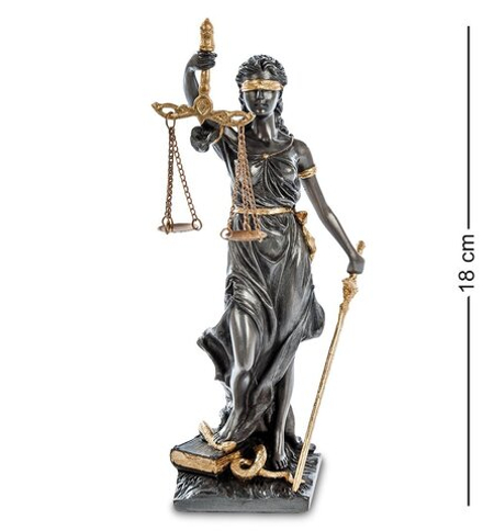 Veronese WS-655 Статуэтка «Фемида - богиня правосудия»