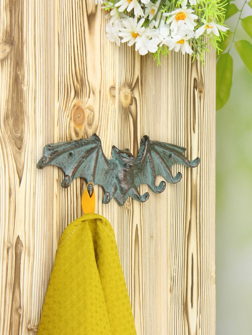 Iron Garden Вешалка настенная "Летучая мышь", 8 крючков