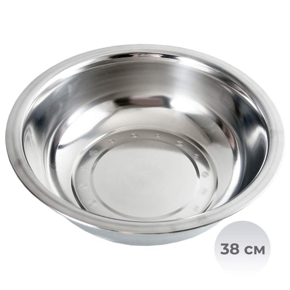 Таз 8л нерж 38см RGS-B721/38