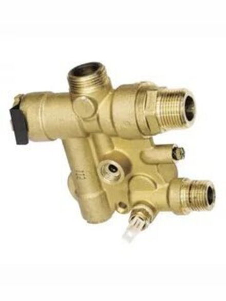 Трехходовой клапан в сборе без байпасного клапана для котлов Baxi Luna-3, Eco-3 5696200