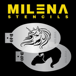Трафарет Milena D40