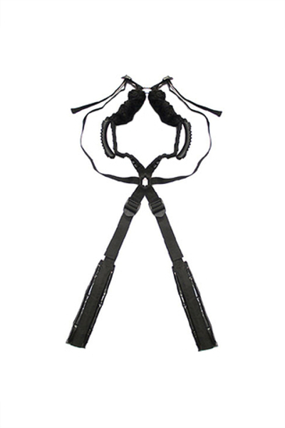 Комплект бондажный Roomfun Sex Harness на сбруе черный