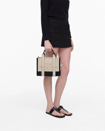 Сумка MARC JACOBS THE COLORBLOCK SMALL TOTE BAG “Ivory Multi”