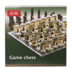GAEM Игра настольная (питейная) "Шахматы", L27 W27 H4 см