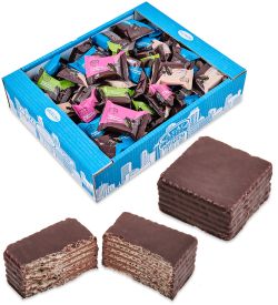 AT-100/2 Вафли глазированные «Поделись, не жадничай» 1,5 кг