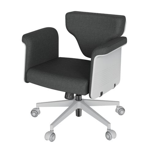 Кресло-трансформер FoxGear STUDIO Fabric, тёмно-серый (FG-STUDIO-F-DG)