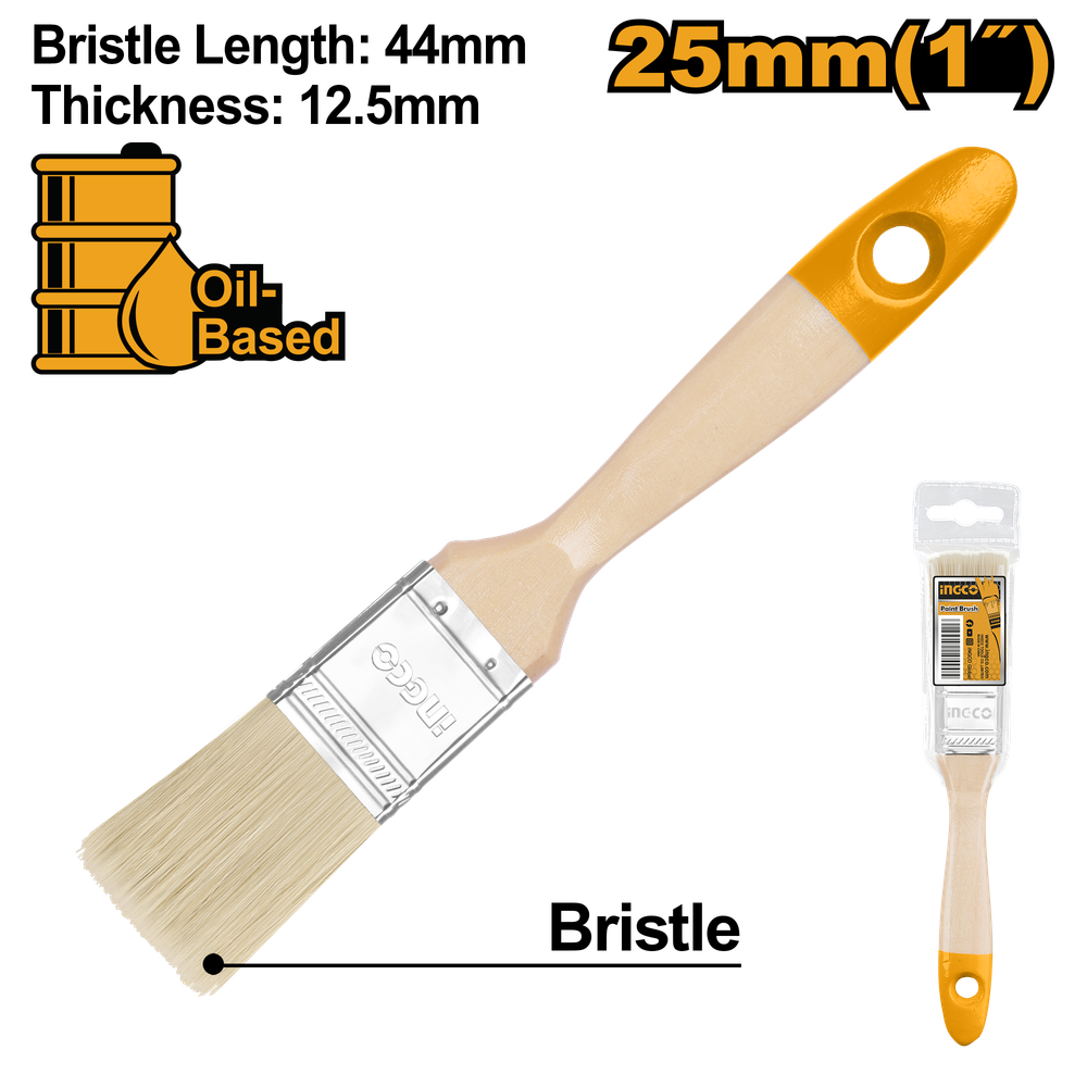 Кисть малярная флейцевая 25 мм