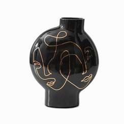 Ваза Faces Print высота 42