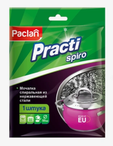 Скребок Paclan Practi SPIRO металлический 1 шт