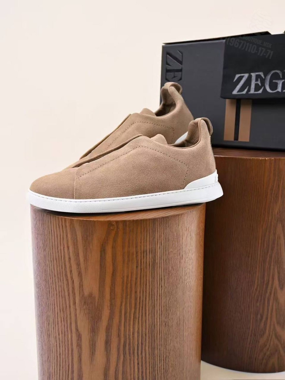 Кеды Ermenegildo Zegna Triple Stitch