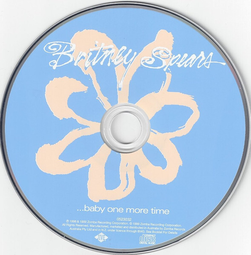 CD Britney Spears - ...Baby One More Time (Австралия 1999г.)