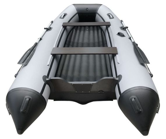 Лодка ПВХ ORCA 340 НДНД серый/черный