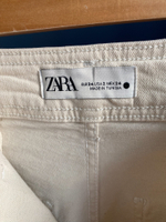 Хлопковые брюки Zara, XS