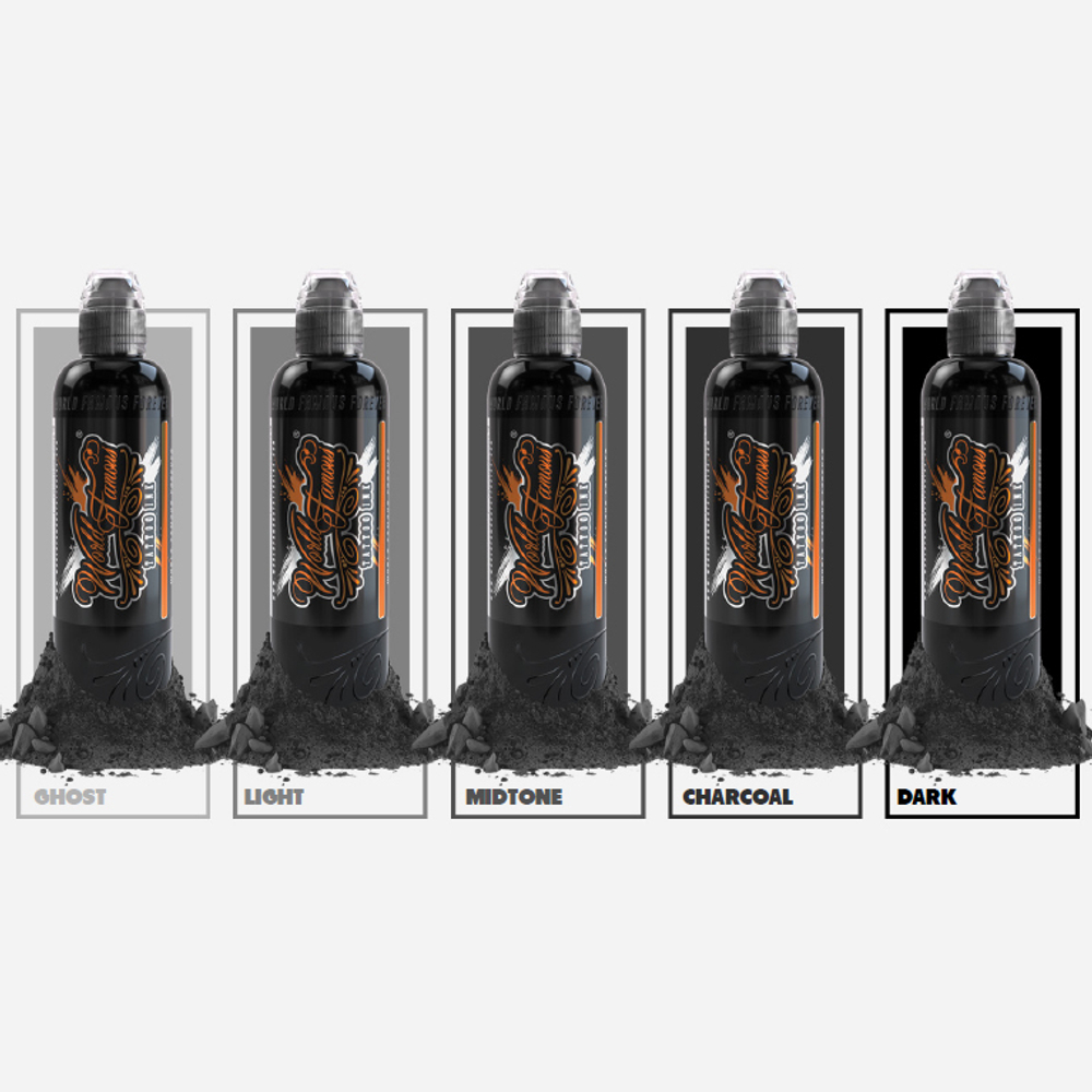 Ghost Greywash World Famous Tattoo Ink