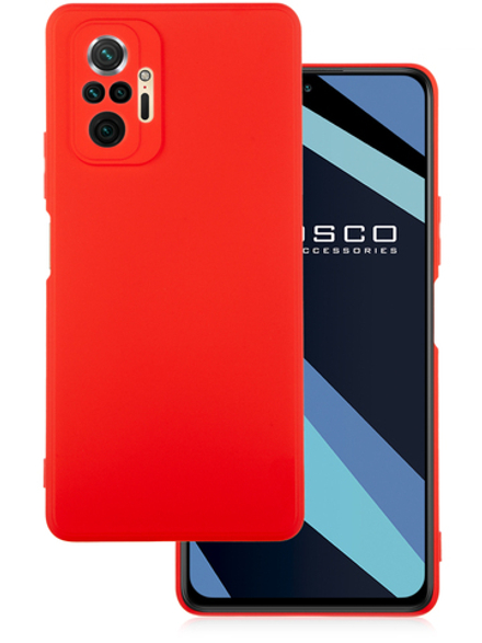 Чехол ROSCO для Xiaomi Redmi Note 10 Pro оптом (арт. XM-RN10P-NSRB-RED)