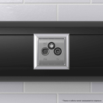 Розетка TV-FM-SAT модульная, "Avanti", "Закаленная сталь", 2 модуля