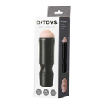 Мастурбатор-ротик в колбе Toyfa A-Toys (Цвет: телесный с черным)