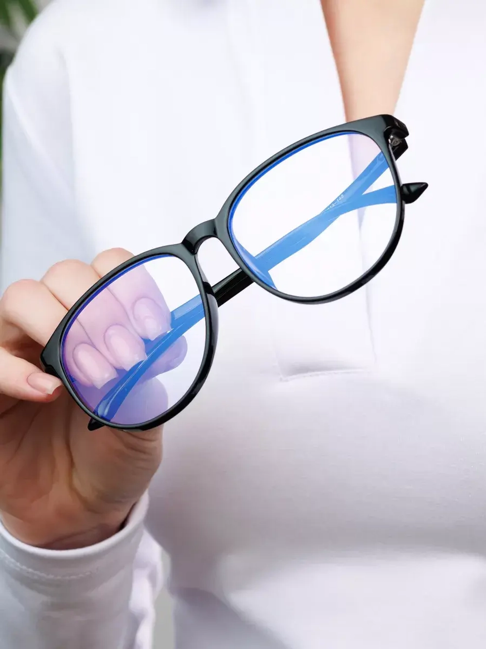 Очки для компьютера имиджевые защитные прозрачные нулевки